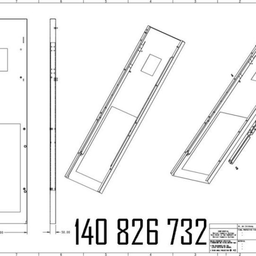 140826732 - DISTANCE PROFILE 50 COMPL.. EINF. POWDER. SK700 MR 05